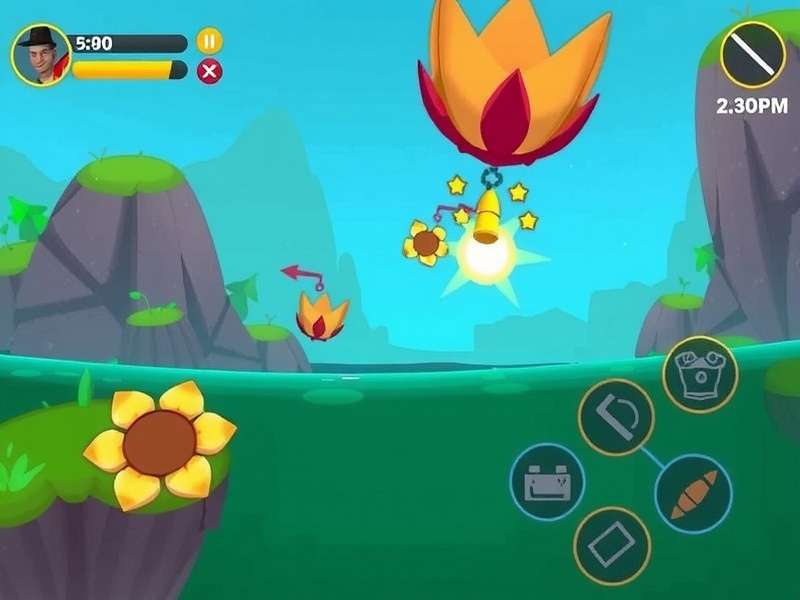 Fierce Floaters Gameplay Screenshot